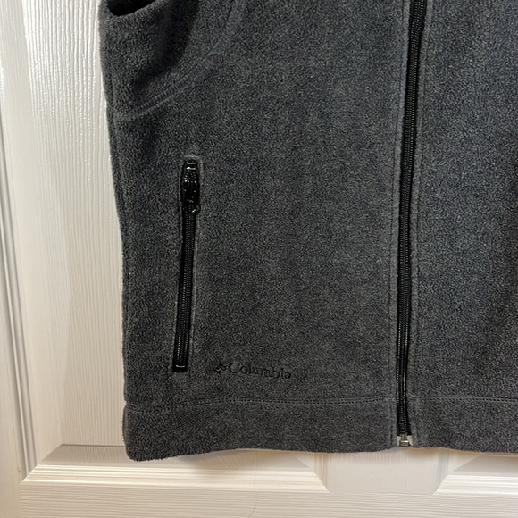 EXC Columbia Sportswear Fleece VEST Women’s M Gray - Picture 4 of 14